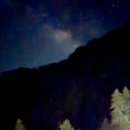 Mountains and Milky Way, Tandi, Jibhi, HImachal